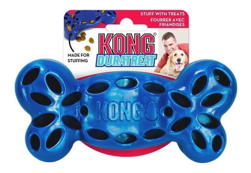 Kong Duratreat Bone Large/grande Cor Azul