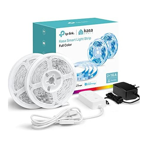 Tira De Luces Led, Rgb, 32.8 Pies (2 Rollos De 16.4 Pie...