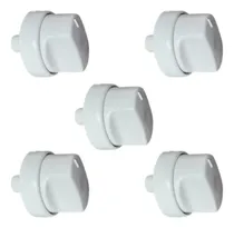 Comprar Juego 5 Perillas Escorial Candor Para Cocina Blanca