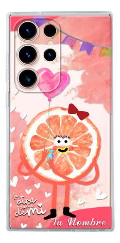 Funda Para Galaxy De Parejas Media Naranja Nombre De Ella