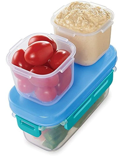 Rubbermaid Lunchblox Recipientes Para Refrigerios A Prueba D