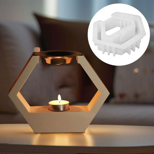 Modelo De Silicona, Modelo Para Hacer Molde Hexagonal