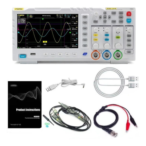 Fnirsi-1014d 7 Inch Tft Lcd Pantalla Pantalla 2 En 1 Almacen