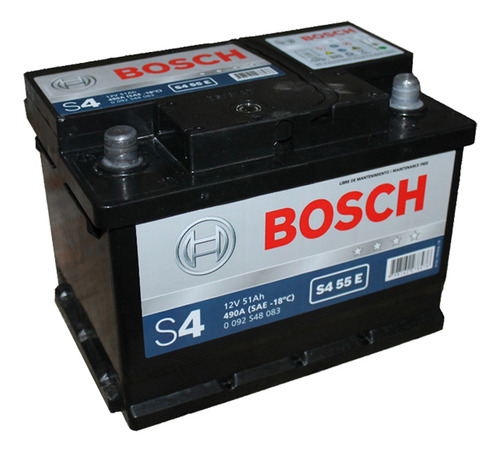 Bateria 12x55 51amp 240x175x175 +izq Bosch Fiat Tempra