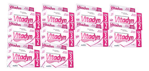Kit 10x Polivitamínico Vitadyn Femme C90 Cápsulas - Ecofitus