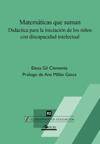 Matemáticas Que Suman, De Elena Gil Clemente