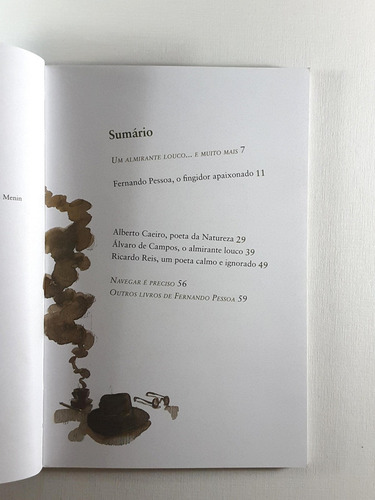 O Almirante Louco Fernando Pessoa Série Comboio De Corda Ed. Sm 1ª Ed. Em Português 2007 (Usado)
