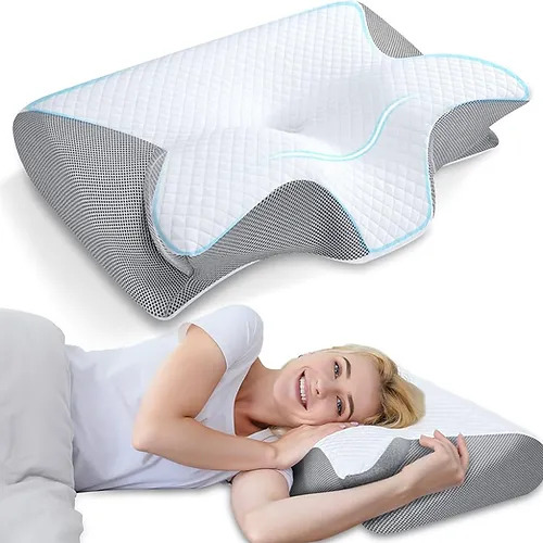 Almohada Cervical Memory De Espuma Viscoelástica