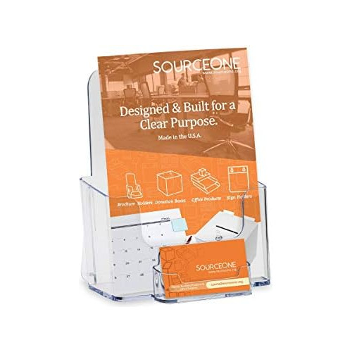 Source Counter Top Bifold Folleto De Acrílico De 6 Pu...