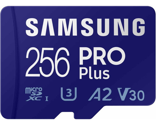 Samsung Tarjeta Memoria Microsd Evo Pro Plus 256 Gb 180 Mb/s