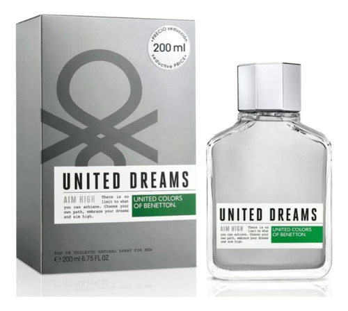 Perfume Benetton  United Dreams Aim High 200ml Caballero