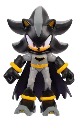 Shadow Batman Boneco 12 Cm - Sonic E Dc Liga Da Justiça | Frete grátis