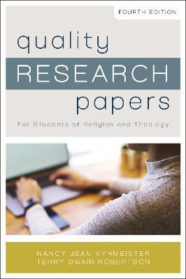 Libro Quality Research Papers : For Students Of Religion ...