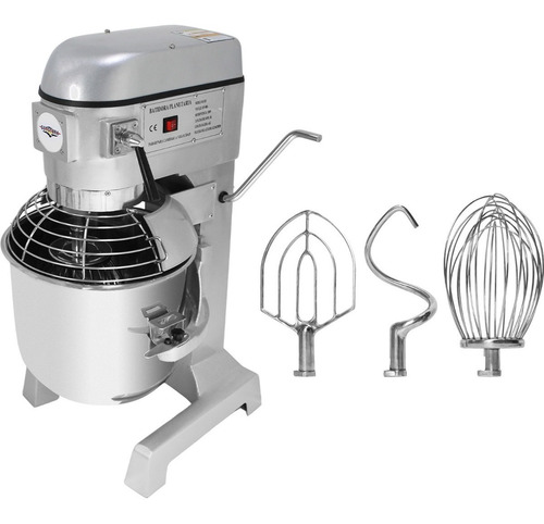 Batidora de pedestal industrial Gutstark MKZ-BATIB30 gris 60 Hz 127 V