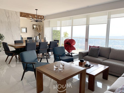 Imagen 1 de 25 de Departamento En Bosque Real, Naucalpan De Juárez Con 3 Recámaras, 210 M², Id: 41601