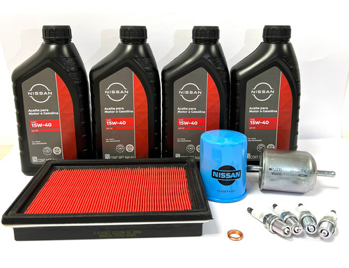 Kit De Afinacion Nissan Tsuru  15w-40 Con Bújias