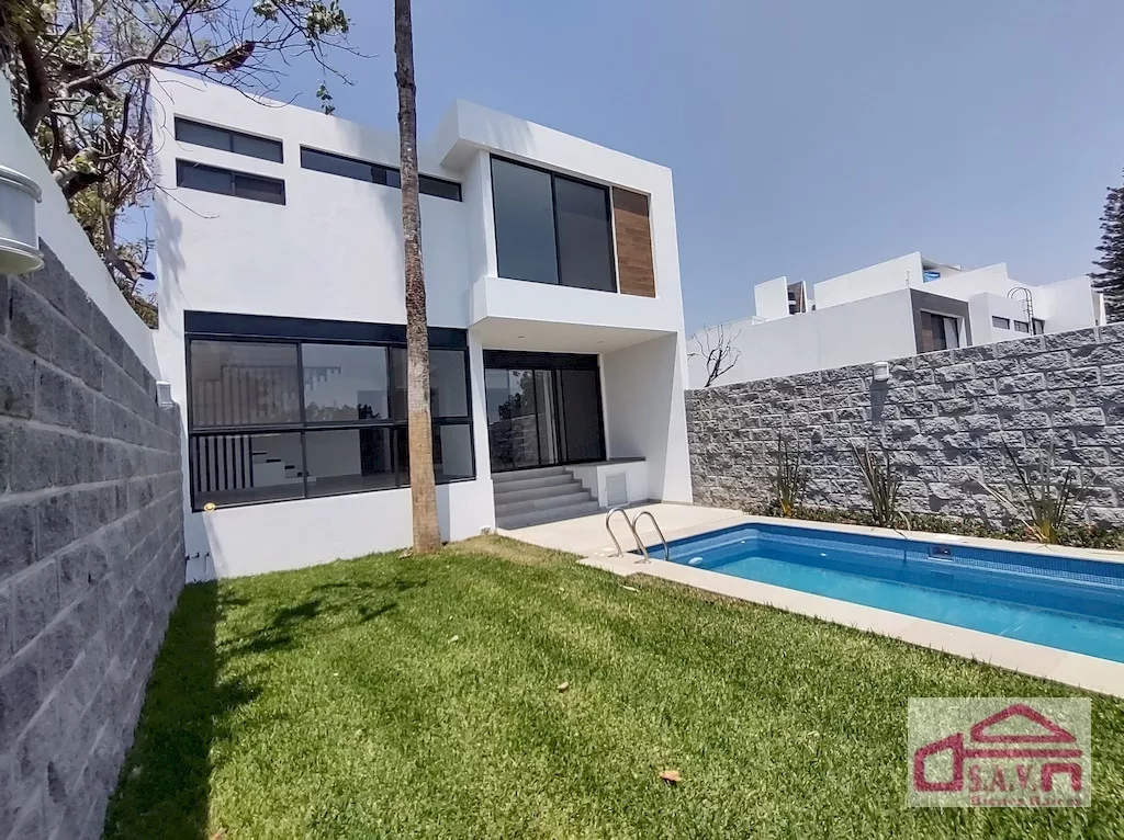 Casa Nueva En Venta En Rancho Cortes, Cuernavaca Morelos.