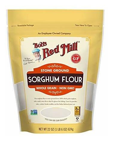 Bobs Red Mill - Harina De Sorgo Dulce Sin Gluten 22 Oz