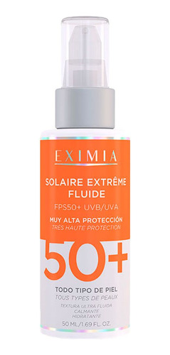 Eximia Solaire Extreme Fps 50 Fluide Protectos Solar 50ml