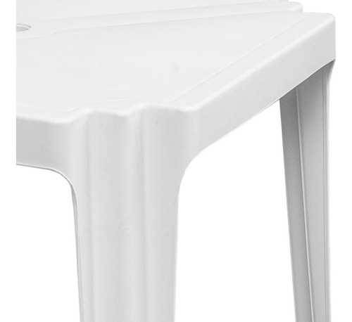 Mesa Solplast Coruripe Quadrada Plástico