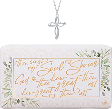 Dicksons How Great Thou Art - Collar De Mujer Chapado En