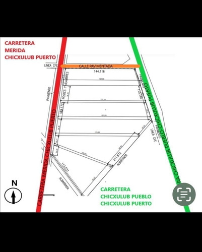 Terreno En Venta, En Mérida, Conkal, Sobre Carretera