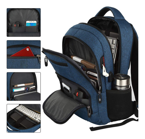 Bolsa For Portátil De Gran Capacidad Y Billetera Pequeña