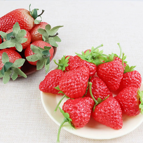 Nuevo Fresas Liofilizadas, Fresa Simulada, 20 Unidades