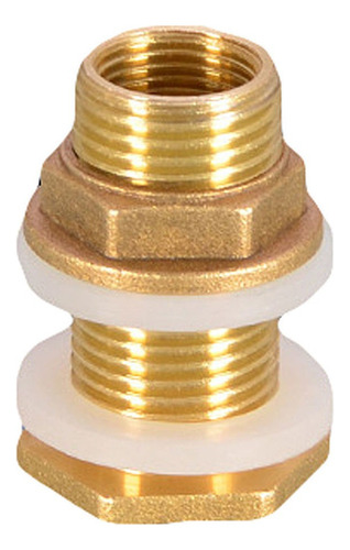 3xsólido Conector De Tanque De Agua De Latón Accesorios De