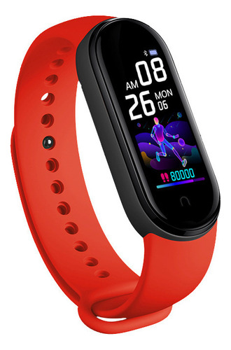 Blanco - Reloj Deportivo Bluetooth Con Correa Inteligente M6