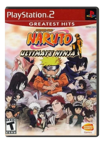 Jogo Shogen Jump Naruto Ultimate Ninja Ps2  Greatest