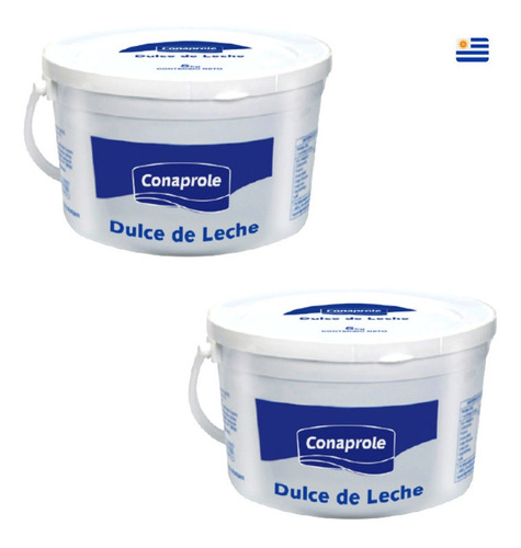 2 Dulces De Leche Conaprole Uruguay 10 Kilos Envio Gratis