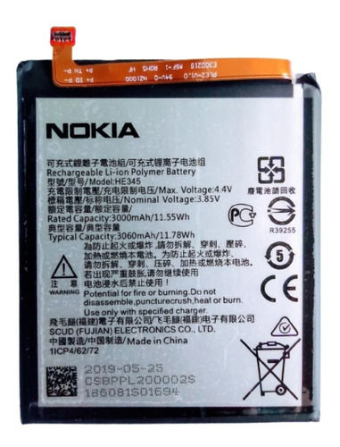 Batería Nokia 6.1 He345