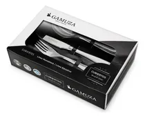 Comprar Set De Cubiertos Gamuza 24 Piezas Ejecutiva Acero Inoxidable