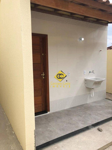 Linda Casa Com 3 Dormitórios À Venda, 142 M² Por R$ 650.000 - Recreio - Rio Das Ostras/rj - Ca2095