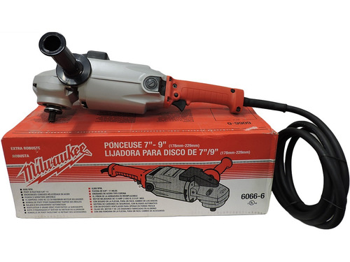 Esmeriladora Angular 7,15 Amp Milwaukee 6066-6