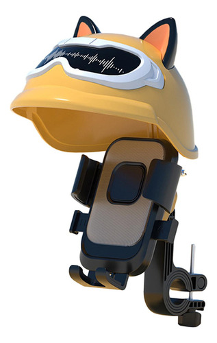 Soporte Para Teléfono De Motocicleta Con Cubierta Estilo F