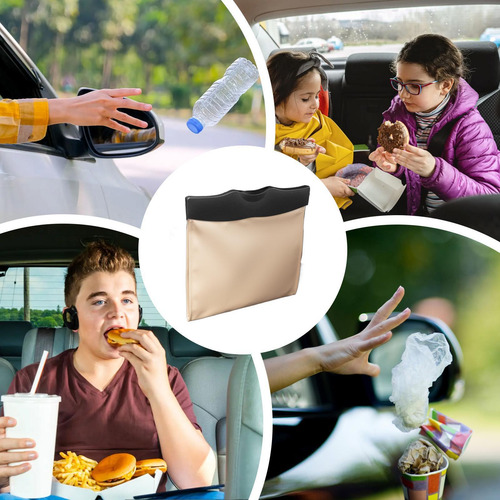 Cubo De Basura Para Coche Bolsa De Almacenamiento Para Cubo