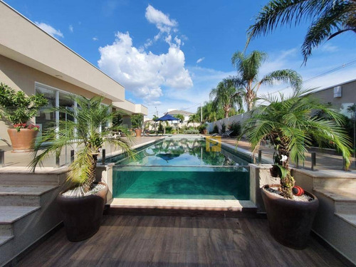 Casa Com 4 Dormitórios À Venda, 450 M² Por R$ 5.000.000,00 - Condomínio Terras De Siena - Santa Bárbara D'oeste/sp - Ca0959