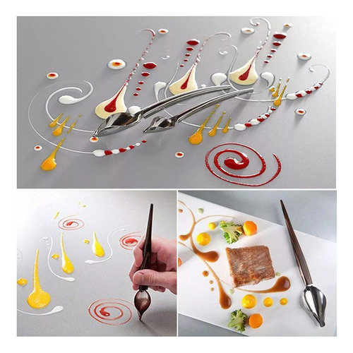 Kit De Confitería De Acero Inoxidable: 2 Utensilios De Decor