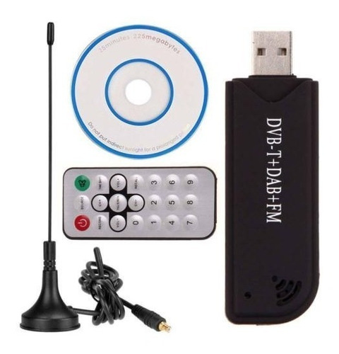 Usb 2.0 Dvb-t Tv Hdtv Digital Dongle Tdt Sintonizador Grabad