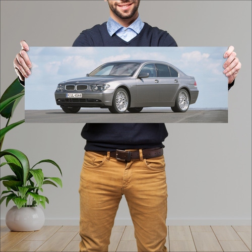 Cuadro 30x80cm Auto 2001 Bmw 7 Series 91340 272