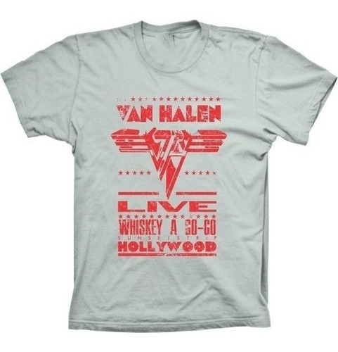 Estilosa Camiseta - Bandas De Rock Vanhalen 