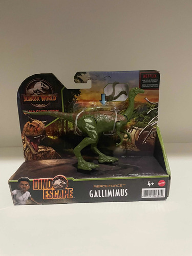 Imagem 1 de 2 de Jurassic World Dino Escape Fierce Force Gallimimus