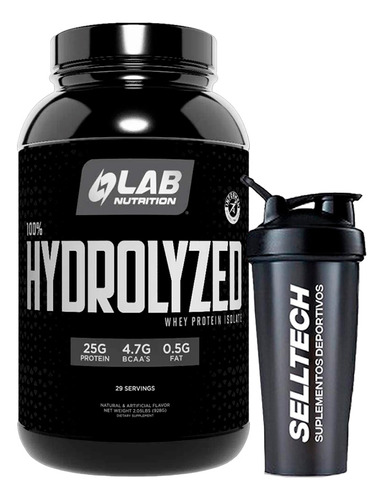 Proteína Lab Nutrition Isolate Hydrolizada 2lb Cappucino