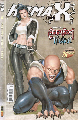 Hq Arma X No. 5 - Emma Frost & Mística