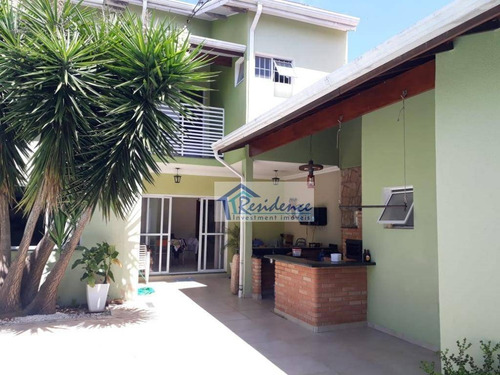 Sobrado Com 3 Dormitórios À Venda, Com Piscina - Jardim Bela Vista - Indaiatuba/sp - So0318