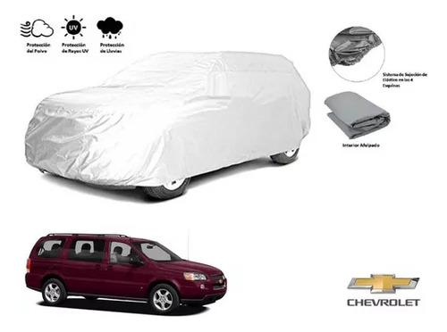 Cubierta Antigranizo Felpa Para Suv´s Chevrolet Uplander 08