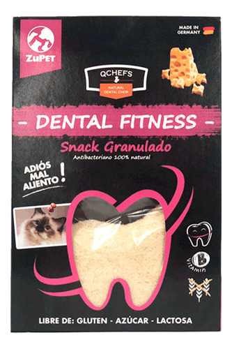 Qchefs Dental Snack Granulado Gato 80 Gr 