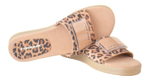Zuecos Sandalias De Cuero De Mujer Mica - Ferraro